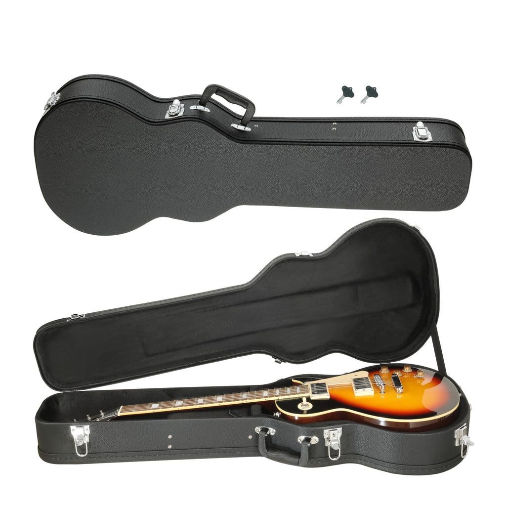 Electric Guitar Case Wooden Hard Shell Case With Lock I946936