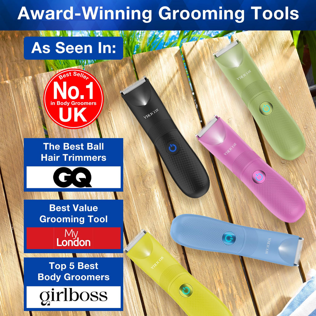 Cordless Electric Hair Trimmer with Adjustable Guards N19958