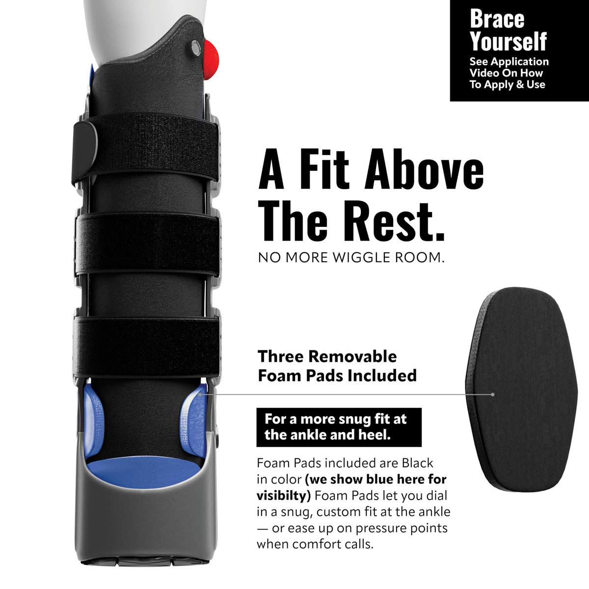 Fracture Boot Ankle Brace Large A927