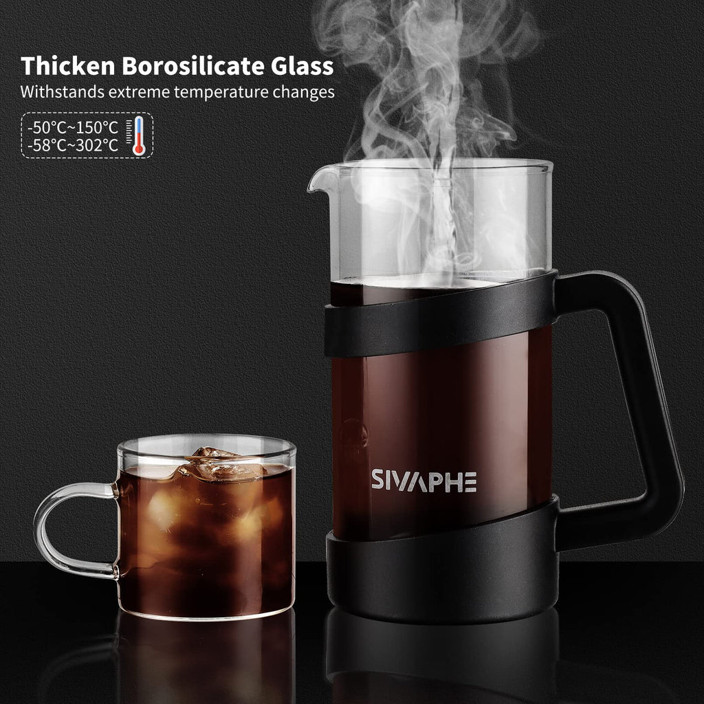 Small 12oz French Press Coffee Maker X9635