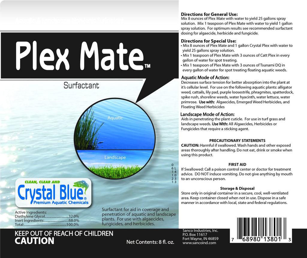 Aquatic Surfactant 8 Ounces Non-Ionic W18805