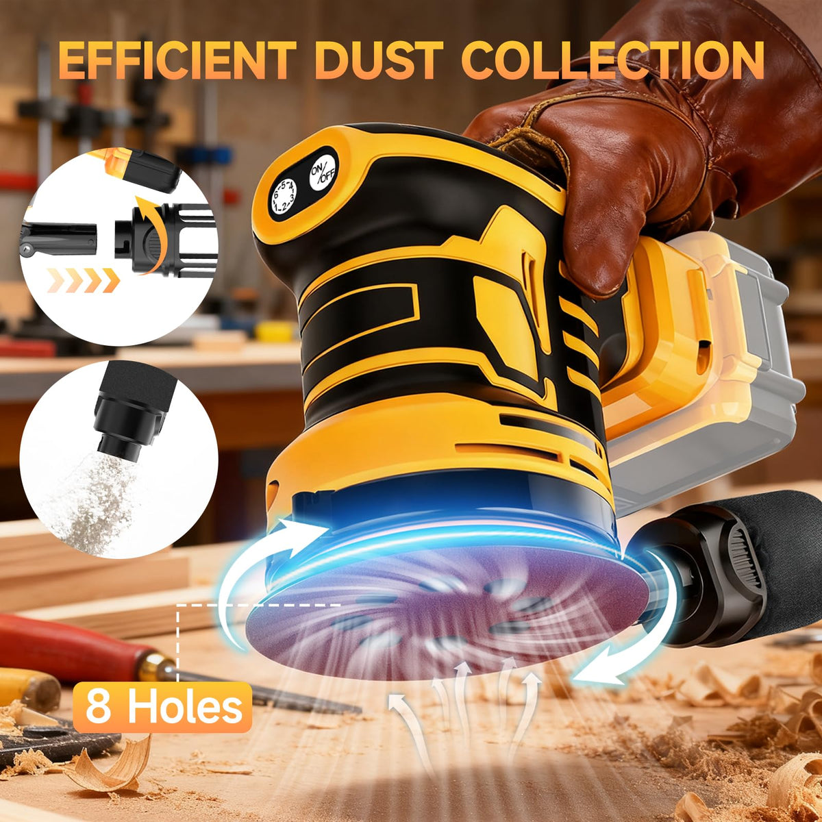 Cordless Random Orbital Sander L872