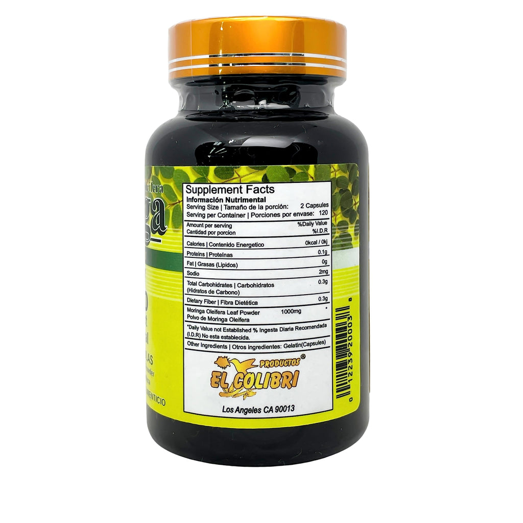 Moringa 1000mg 120 Capsules K11958