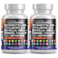 Glucosamine Chondroitin MSM 1500mg with Turmeric Curcumin Supplement Q456
