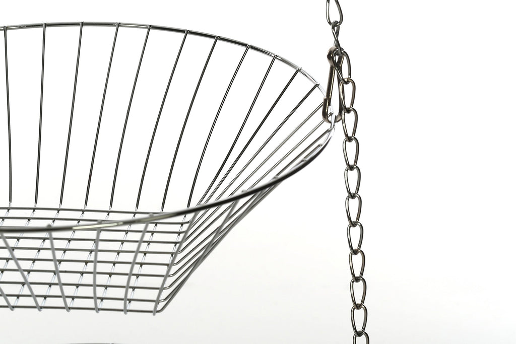 3-Tier Chrome Hanging Baskets X7596