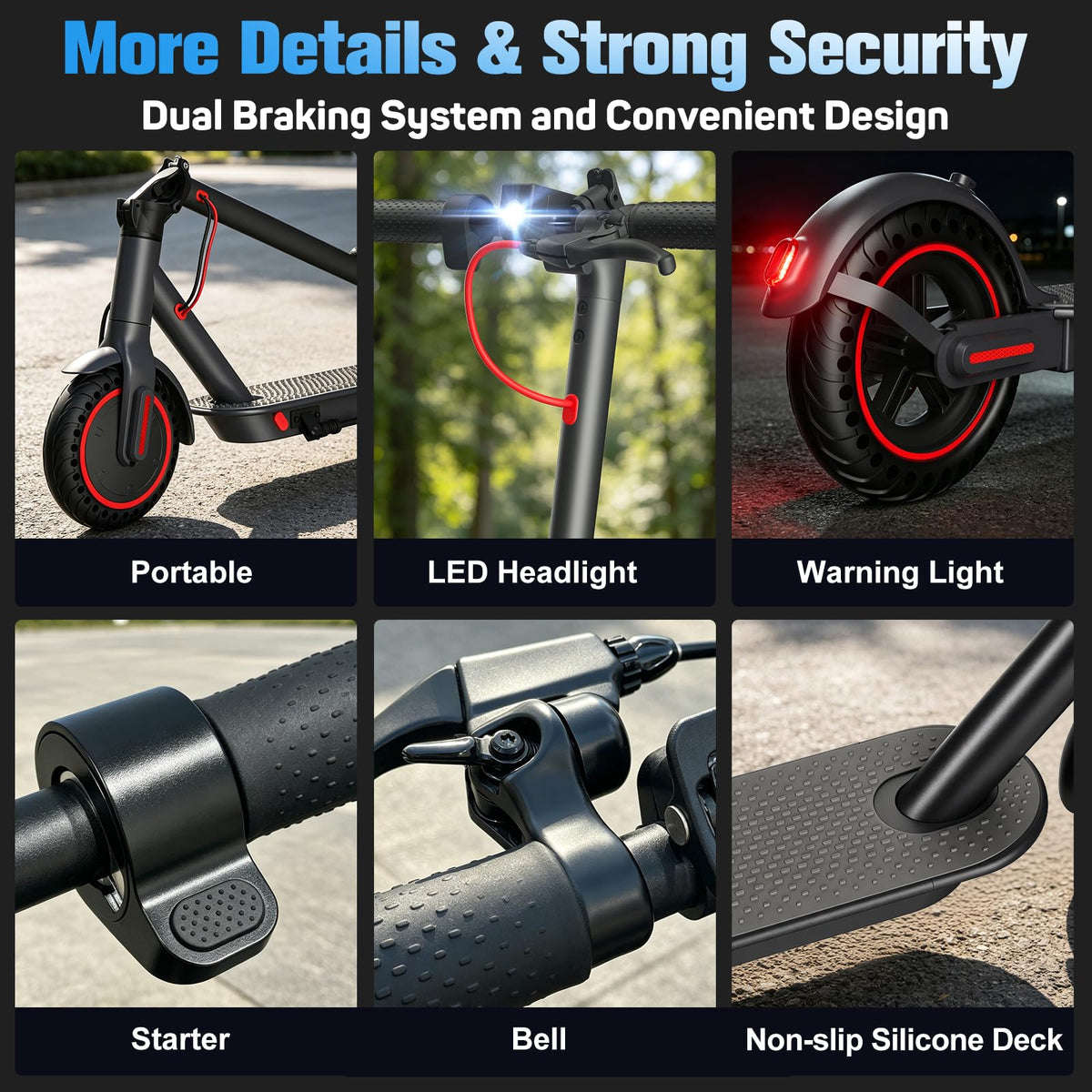 Electric Scooter 500W Motor 8.5'' Tire D136193