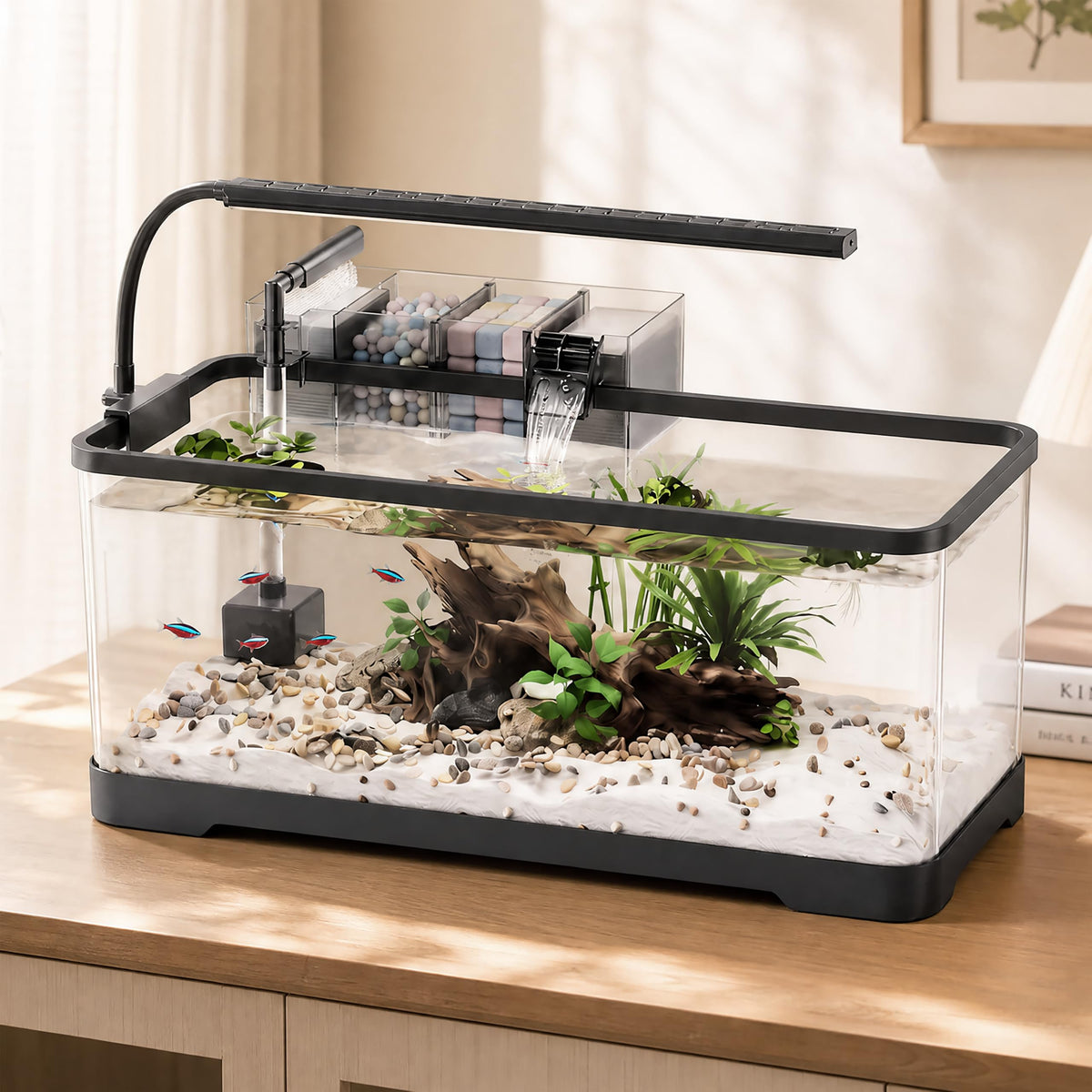 6 Gallon Betta Fish Tank V482