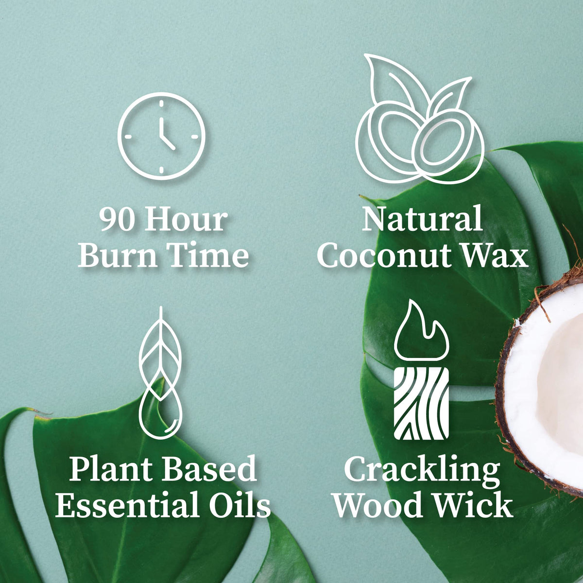 16 oz Wood Wick Candle V4138