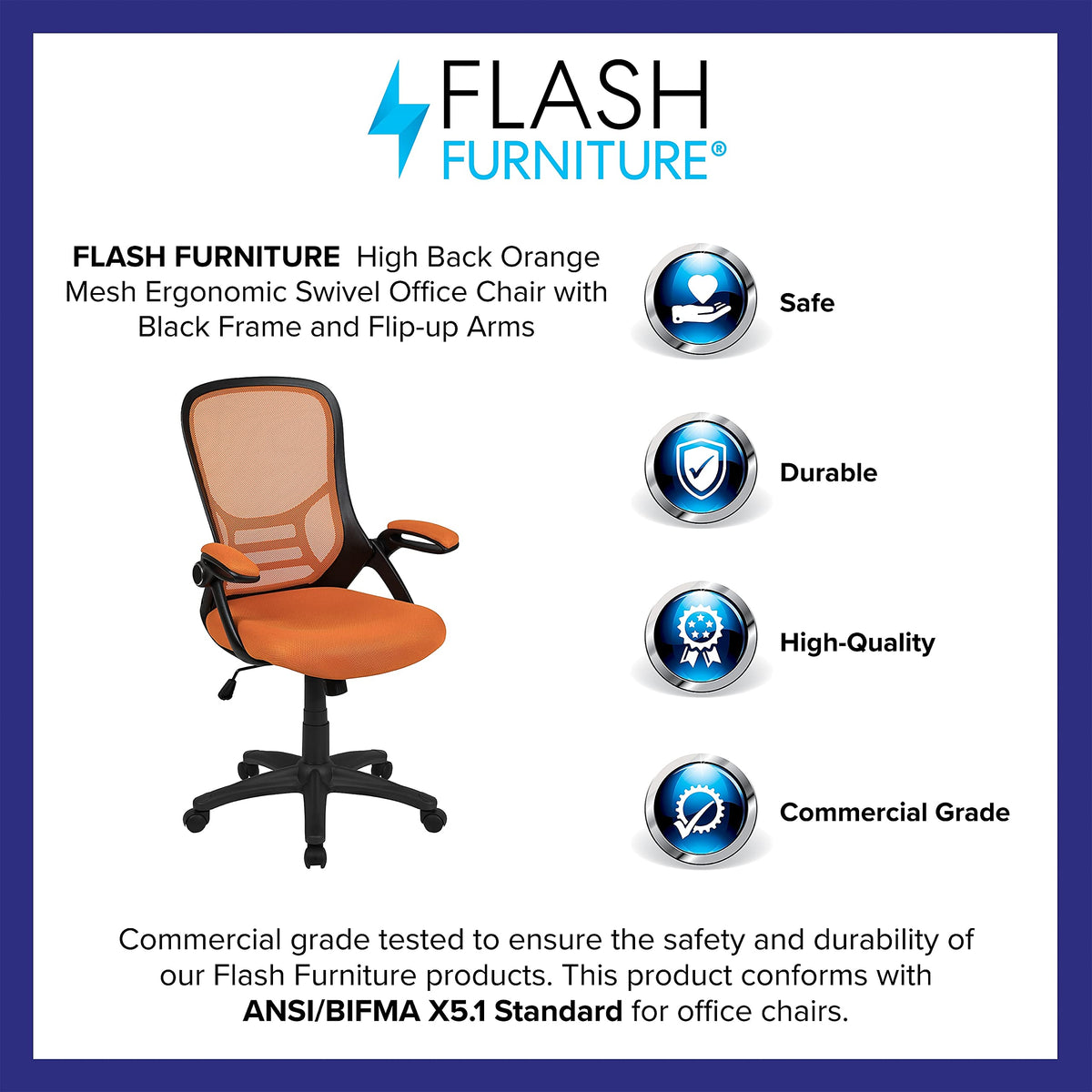 High Back Mesh Executive Office Chair B997