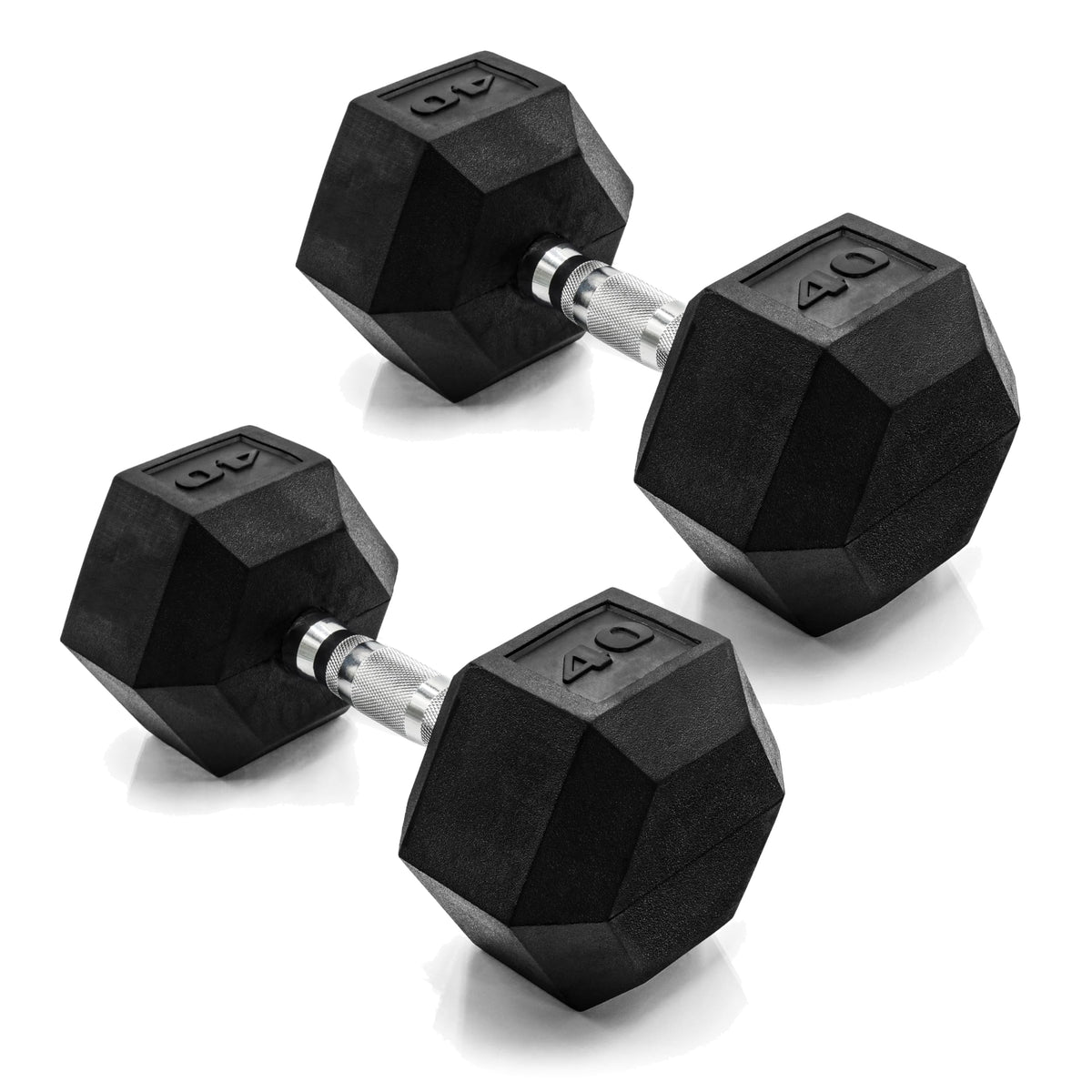 Rubber Coated Hex Dumbbells I14505