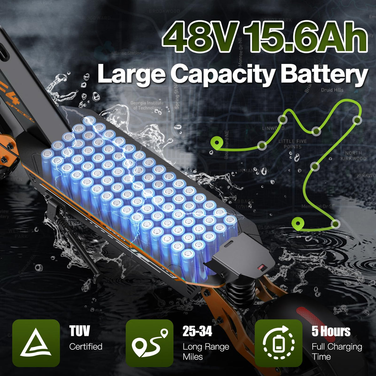 1200W Electric Scooter U499