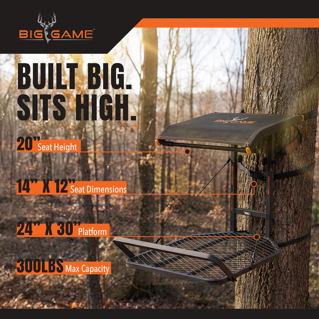 1-Person Hang-On Treestand with Seat T541408