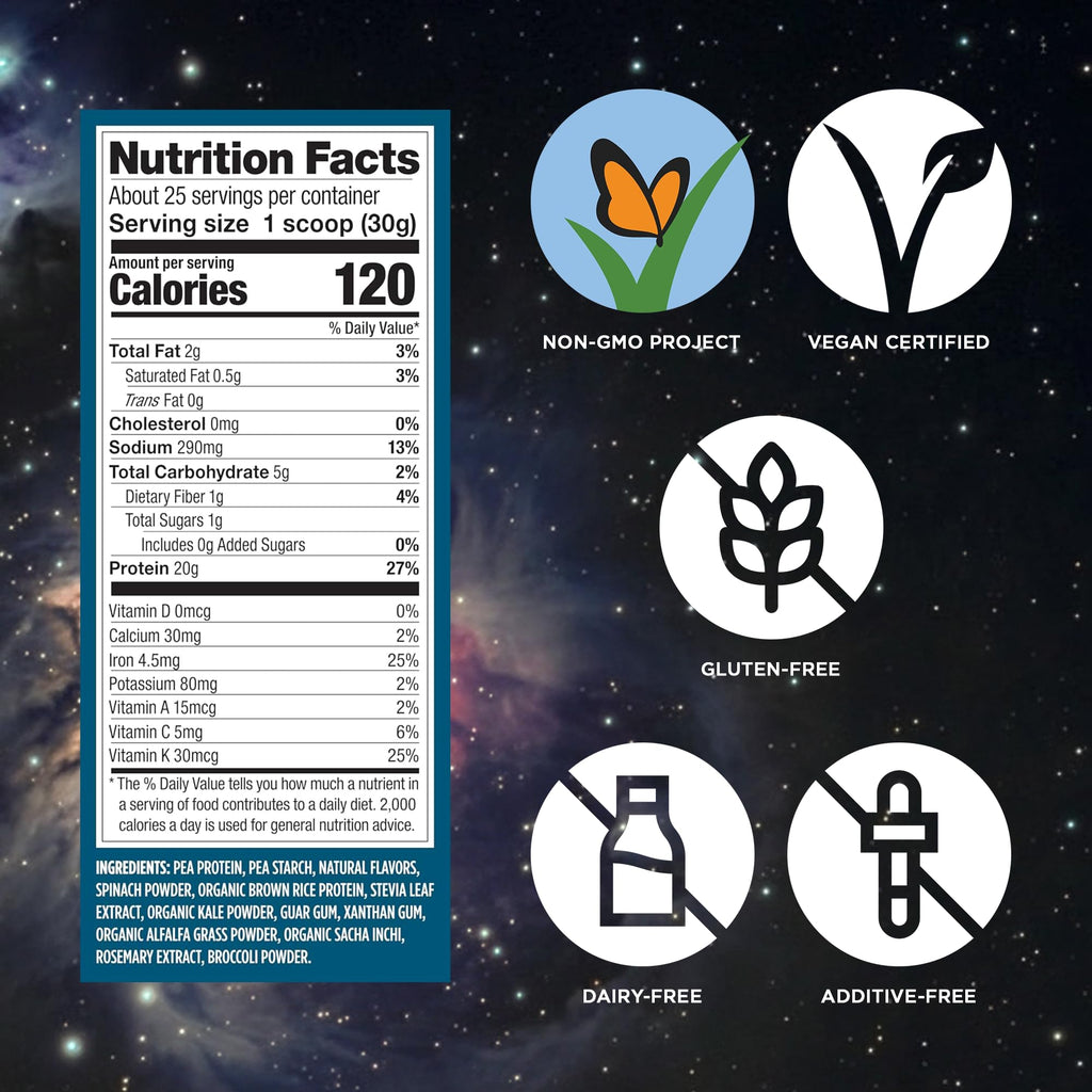 Creamy Vanilla Vegan Protein Powder 26.9 oz G190909