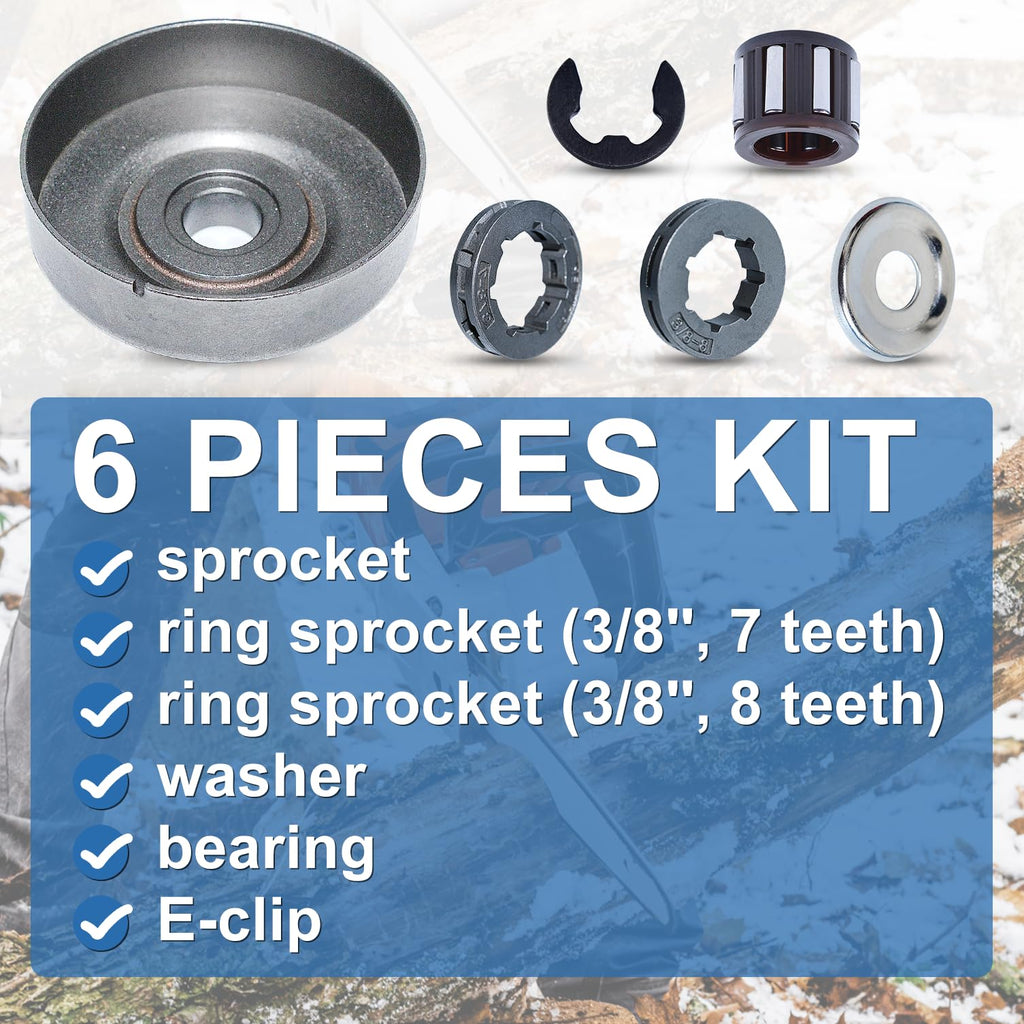 Chain Clutch Sprocket Drum Rim Washer Bearing Kit S65604