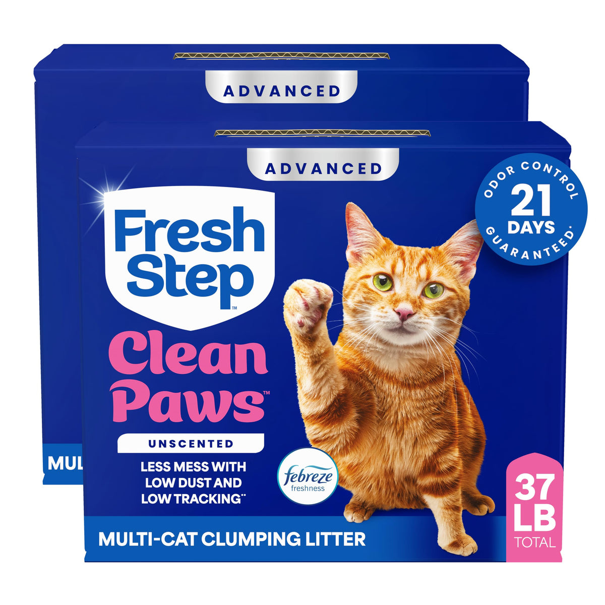 18.5 lb 2 Pk Clumping Cat Litter G18690