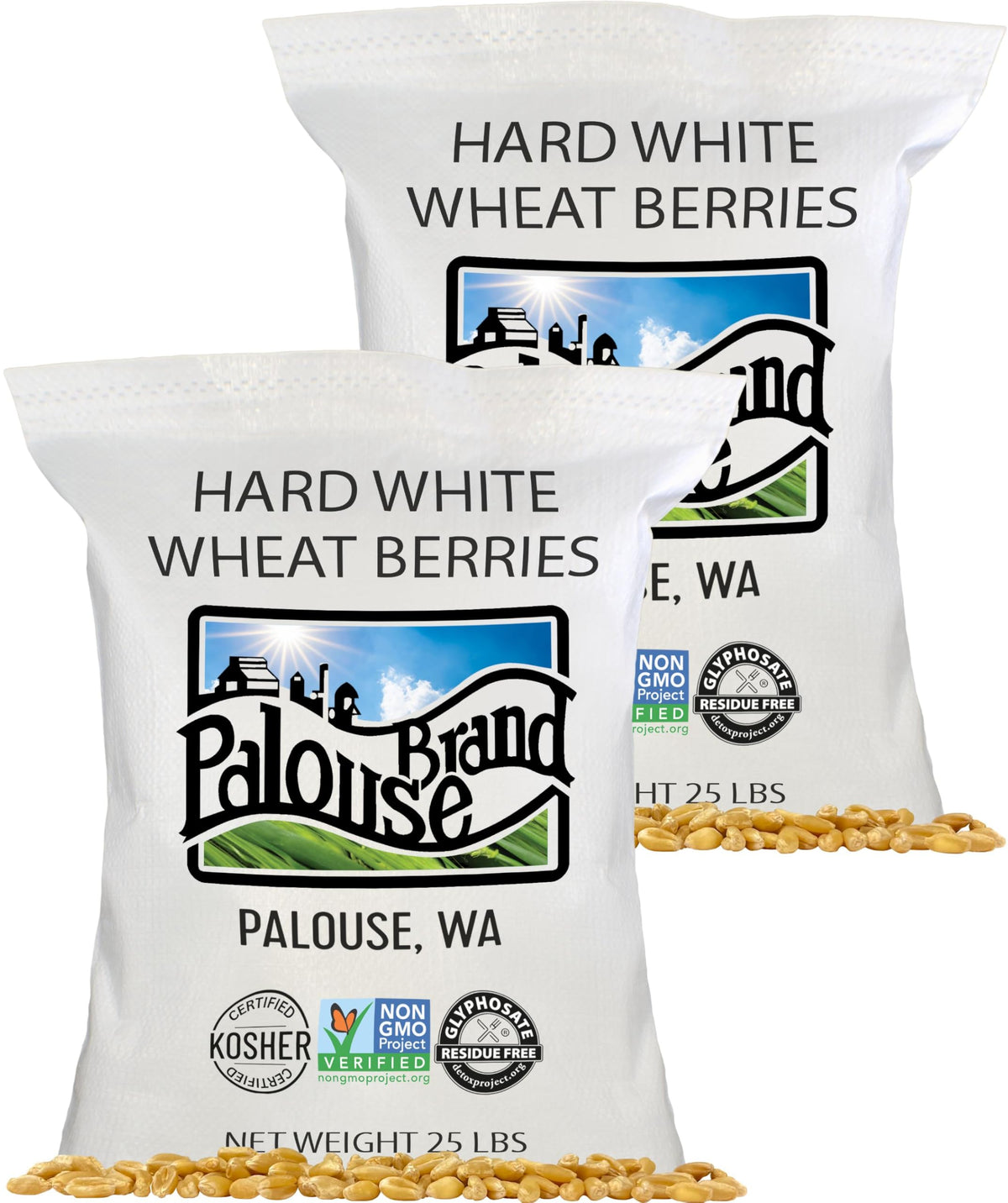 Hard White Wheat Berries 50 lbs N800