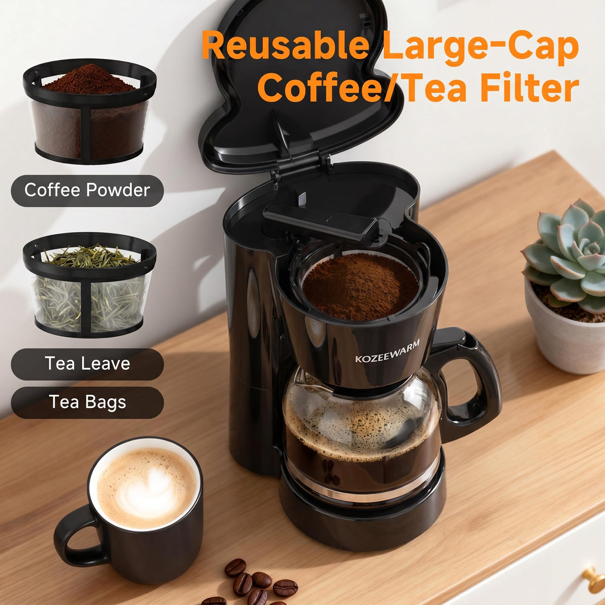 12 Cup Drip Coffee Maker J634201