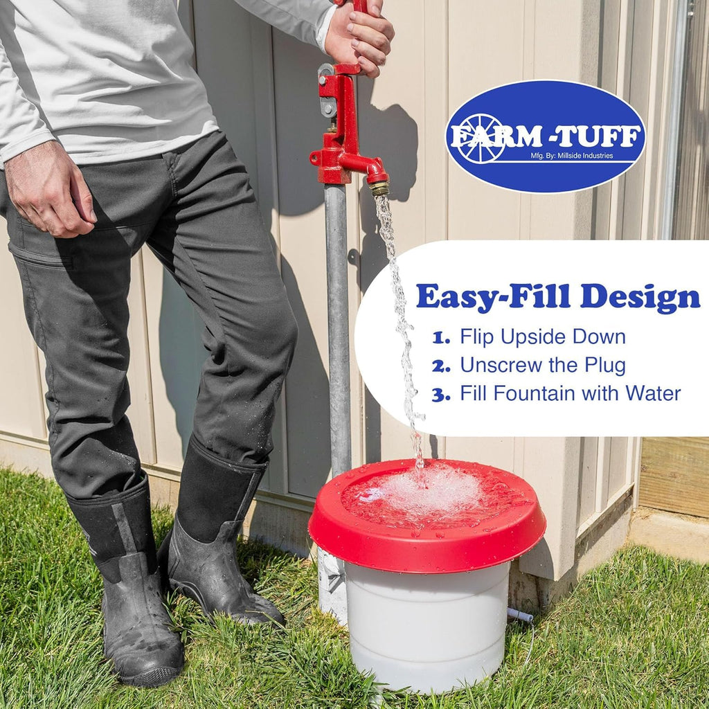 3 Gallon Plastic Poultry Waterer Q437622