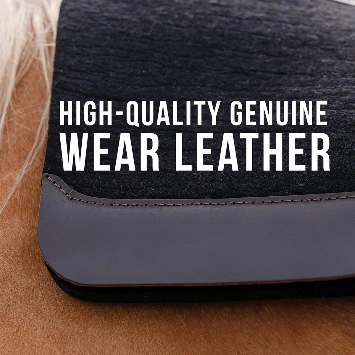 100% Wool Felt Western Saddle Pad F8816