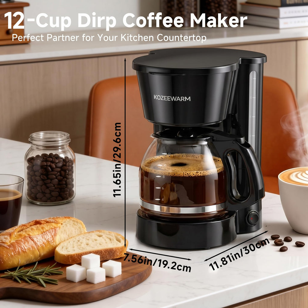 12 Cup Drip Coffee Maker J634201