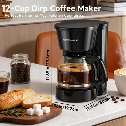 12 Cup Drip Coffee Maker J634201
