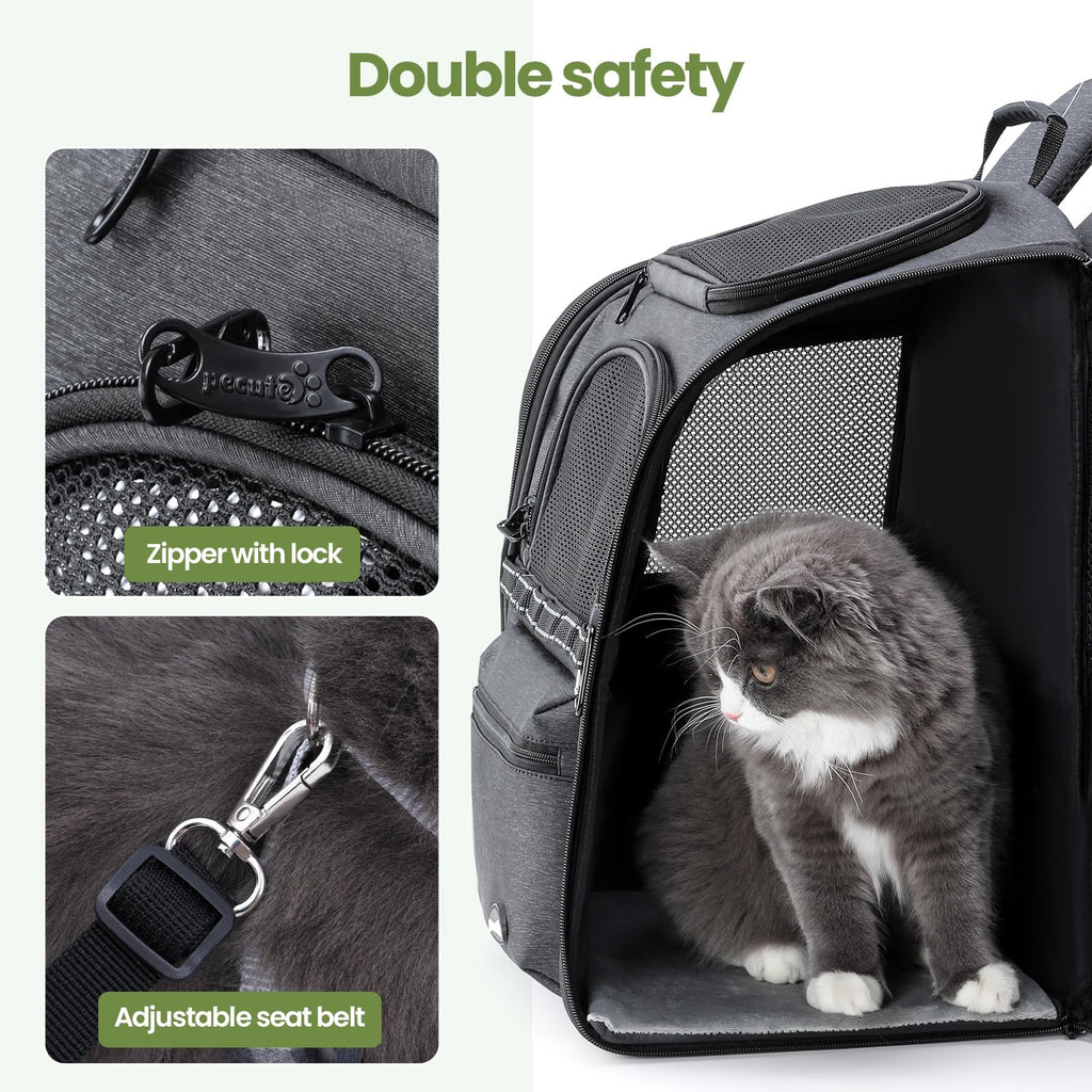 Ergonomic Breathable Cat Backpack Q87242