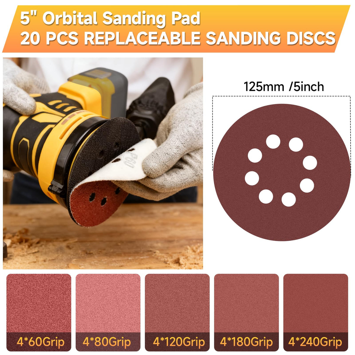 Cordless Random Orbital Sander L872