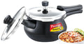 Black Aluminum Pressure Cooker B6291