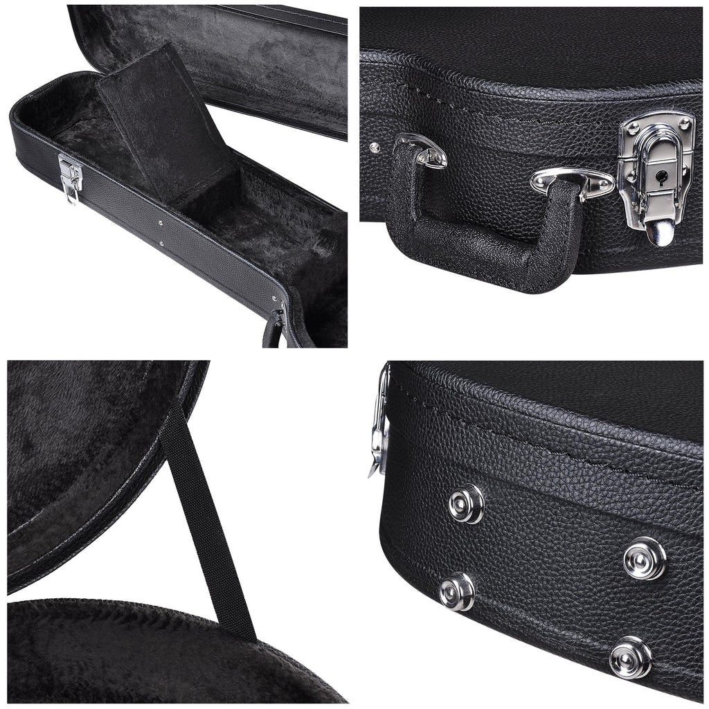 Electric Guitar Case Wooden Hard Shell Case With Lock I946936