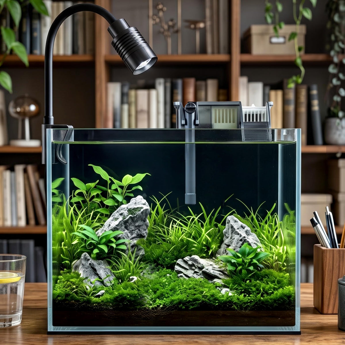 3.3 Gallon Glass Aquarium Kit V38322