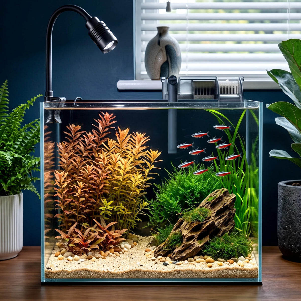 3.3 Gallon Glass Aquarium Kit V38322