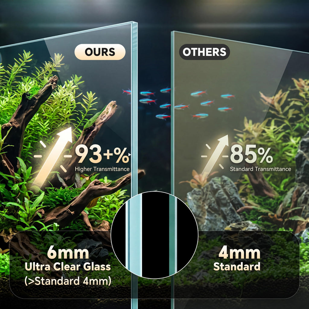 3.3 Gallon Glass Aquarium Kit V38322