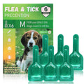 Flea and Tick Prevention for Dogs 5-43 lbs 6 Doses I9902