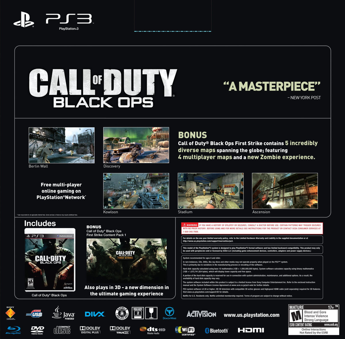 PlayStation 3 160GB Bundle U464055