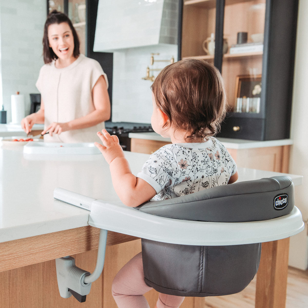 Hook-On High Chair with Tray E340